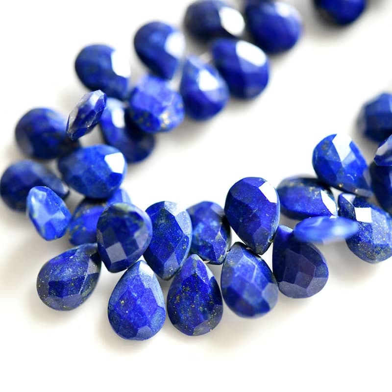 幸運成功運UP! ラピスラズリとパールのピアス　12月誕生石