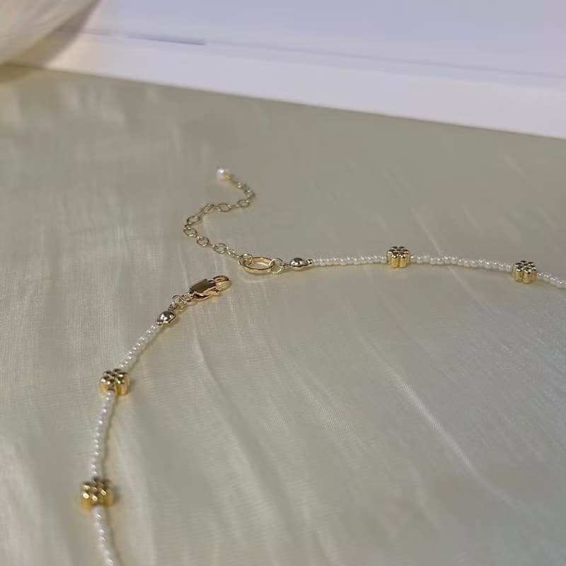 花的際遇 日本米珠項鍊