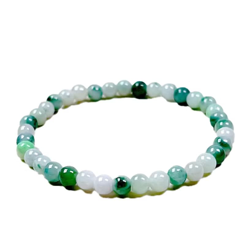 飄花翡翠手珠手鍊 | 天然緬甸玉翡翠A貨 | 送禮