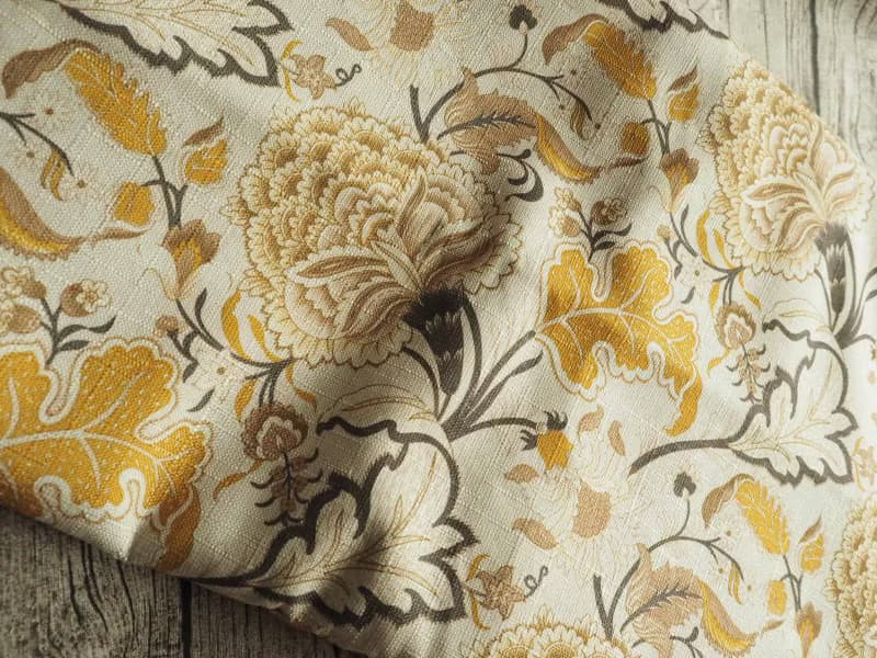 手工縫製托特側肩包帆布手袋 化妝包 懷舊台灣牡丹圖案