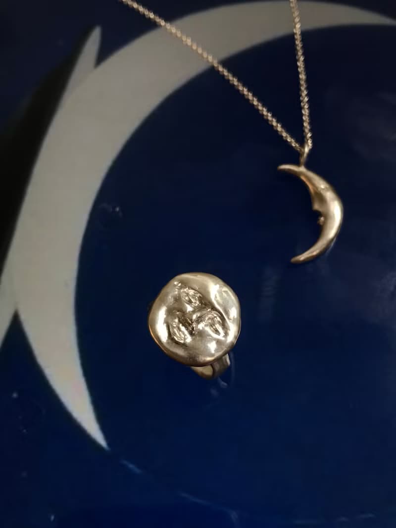925純銀 月亮造型 彎月項鍊