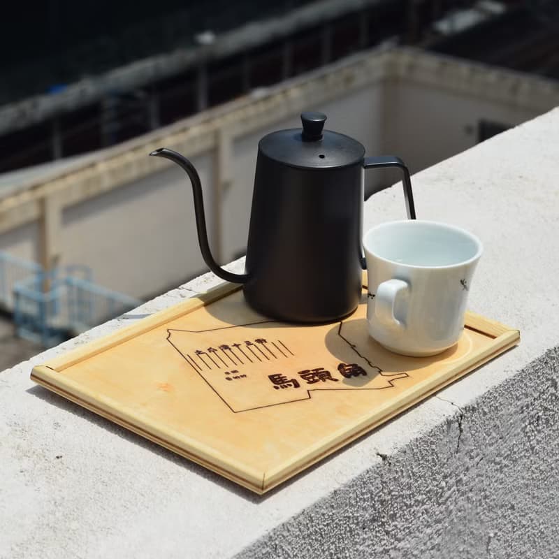 手工製作木托盤 社區地圖 精緻鑲嵌 實用 送禮之選