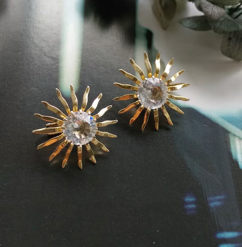 【西洋古董飾品 】SARAH COV Fascination 系列 夾式耳環