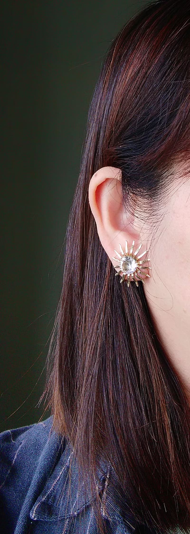 【西洋古董飾品 】SARAH COV Fascination 系列 夾式耳環