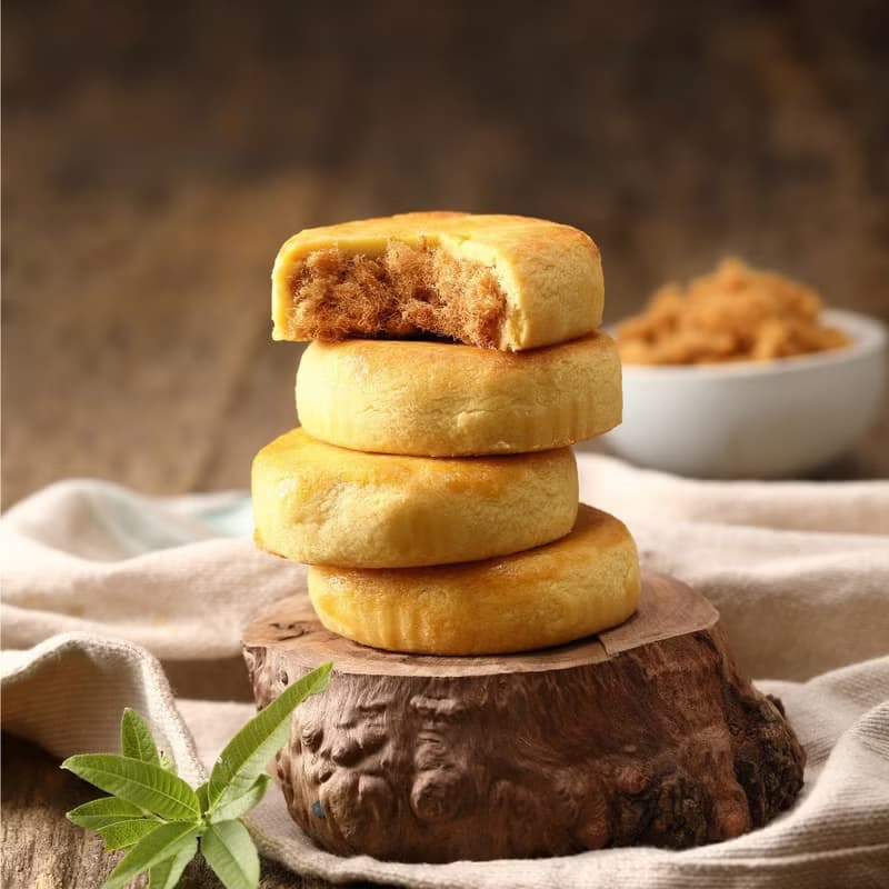 【胖肉鋪】金選綜合肉鬆餅(6入/8入) 中秋禮盒 中秋禮盒 台灣禮盒