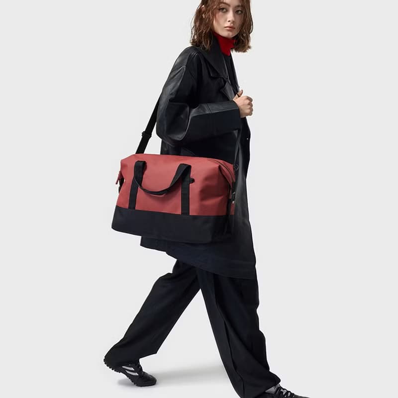 Gaston Luga Dash Duffel 休閒行李袋-復古橘【現貨】