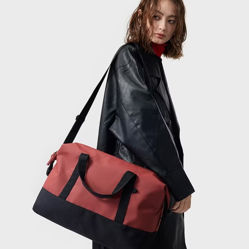 Gaston Luga Dash Duffel 休閒行李袋-復古橘【現貨】