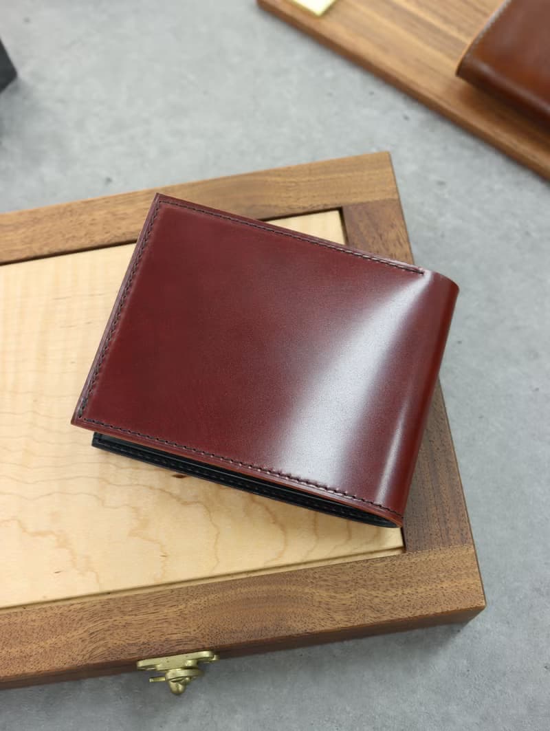 日本新禧馬臀皮短銀包 男裝 短夾 錢包 錢夾 皮夾