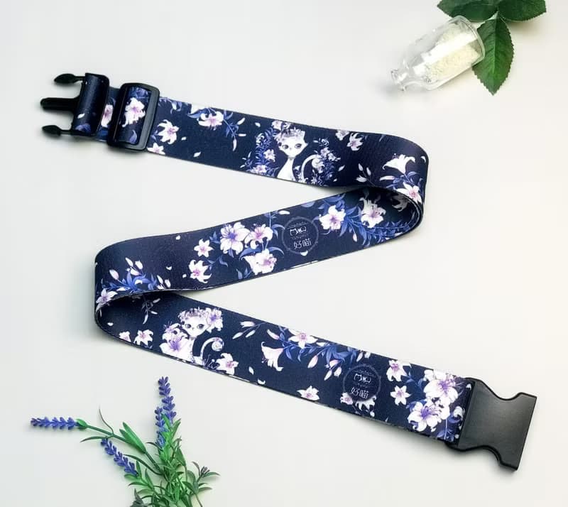 行李束帶 | 行李帶 - 福爾摩斯貓、百合花小女王、銀杏美人貓