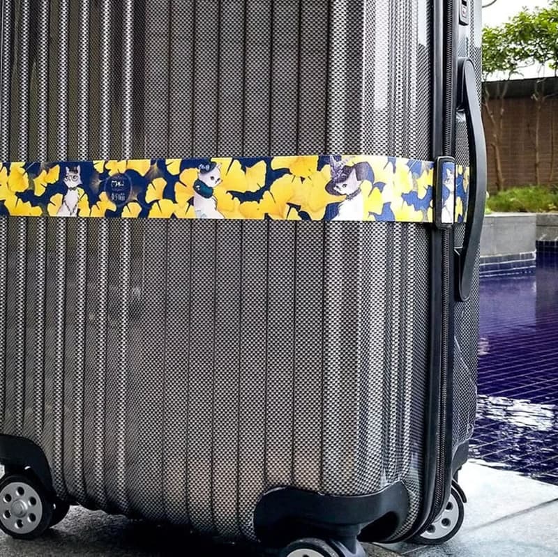 行李束帶 | 行李帶 - 福爾摩斯貓、百合花小女王、銀杏美人貓