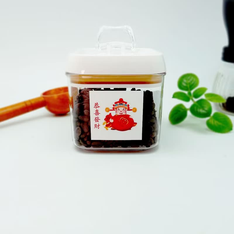 獨家組合迷你春聯祝福貼紙 財神爺款 財運亨通 恭喜發財 1全張16