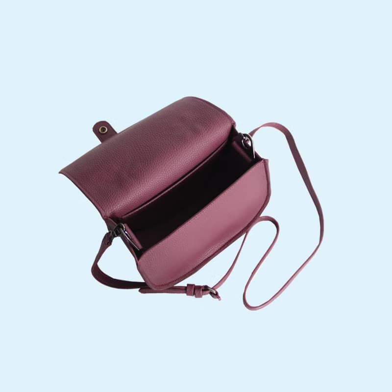 Semi Circle Cross body bag 半圓形手提斜背包 purple color