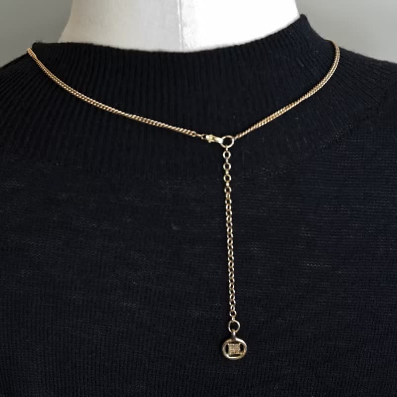 送料無料 Vintage GIVENCHY ジバンシィ ネックレス 復古項鍊 人工パール  キュービックジルコニア 日本発送