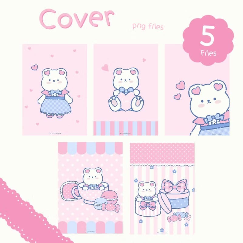 【數位】Love Valentine Digital Notebook