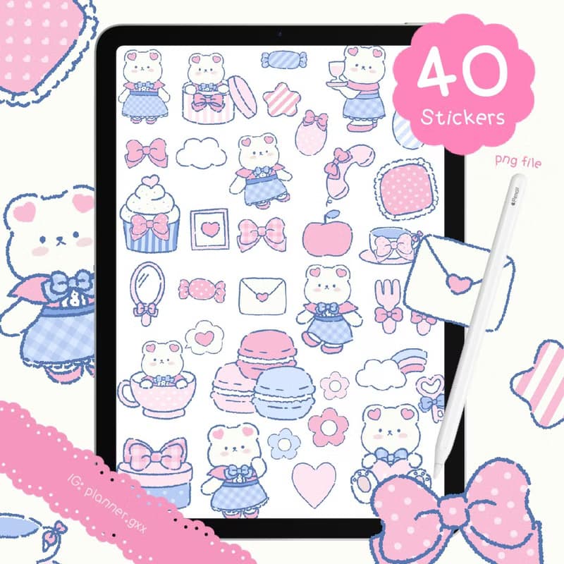 【數位】Love Valentine Digital Notebook