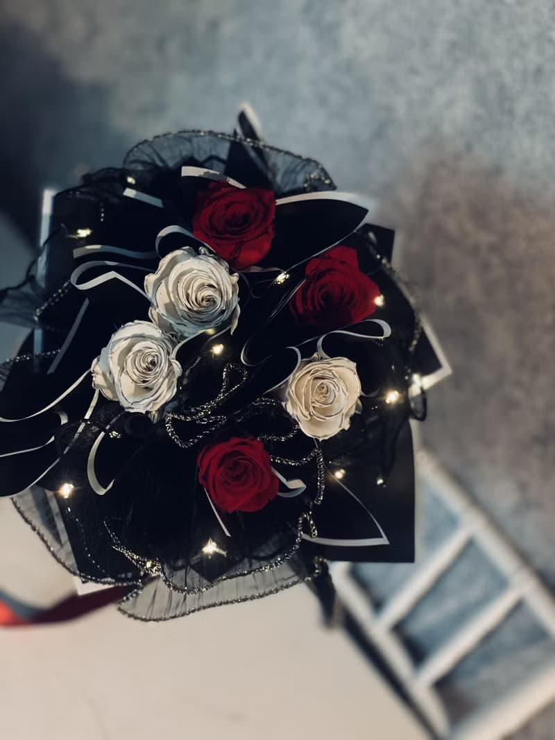 浪花系列-不變的愛-永生玫瑰花束