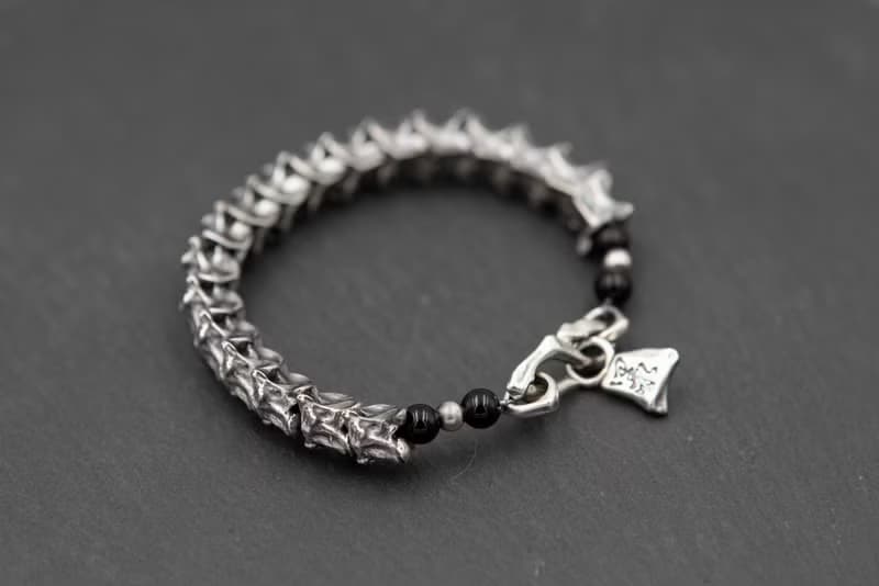 骸骨系列 - 蛇脊椎骨手鍊