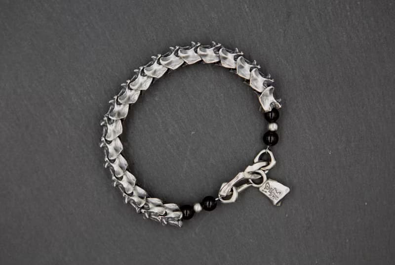 骸骨系列 - 蛇脊椎骨手鍊