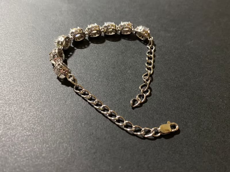 在台現貨 雅瓏 天然 月光石 手鍊 印度製 925純銀 手工製