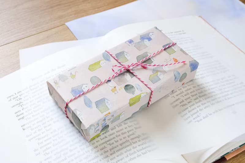 和紙包裝紙 - 小村莊