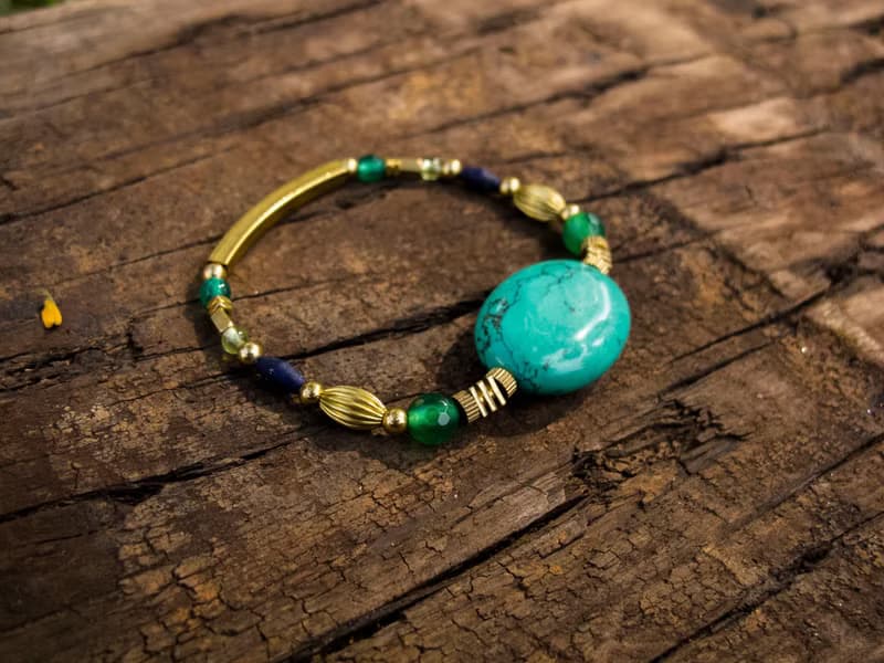 幸運貴人運 ∣ 青金石 橄欖石 天然石水晶手鍊