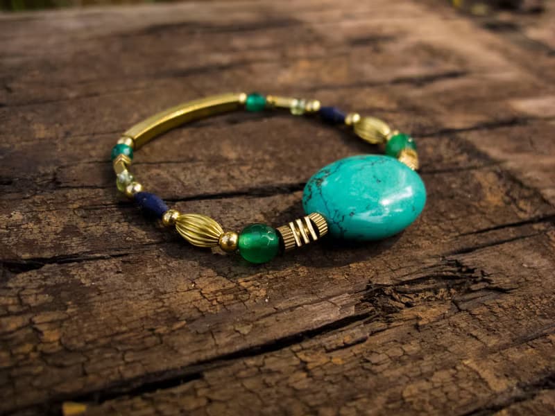 幸運貴人運 ∣ 青金石 橄欖石 天然石水晶手鍊