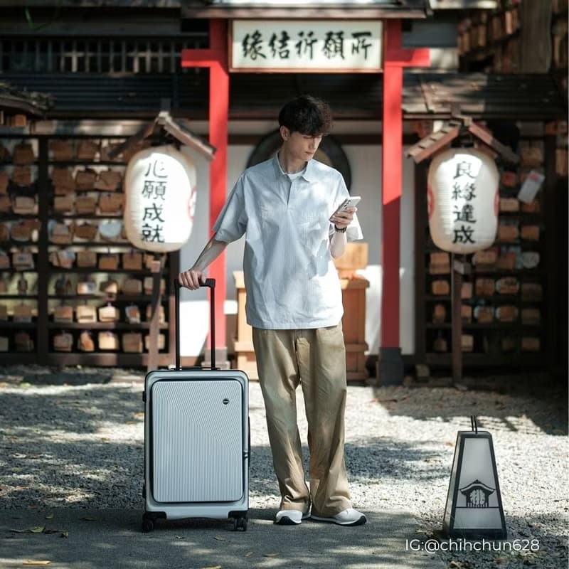 Dreamin 上掀前開式25吋行李箱 日本Hinomoto靜音飛機輪