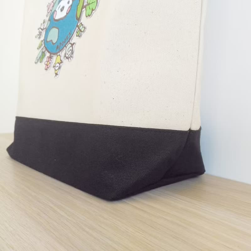 地球籽 拼接 帆布包