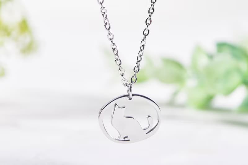 回頭的貓手鍊 - 貓咪小印章系列-抗敏醫療鋼