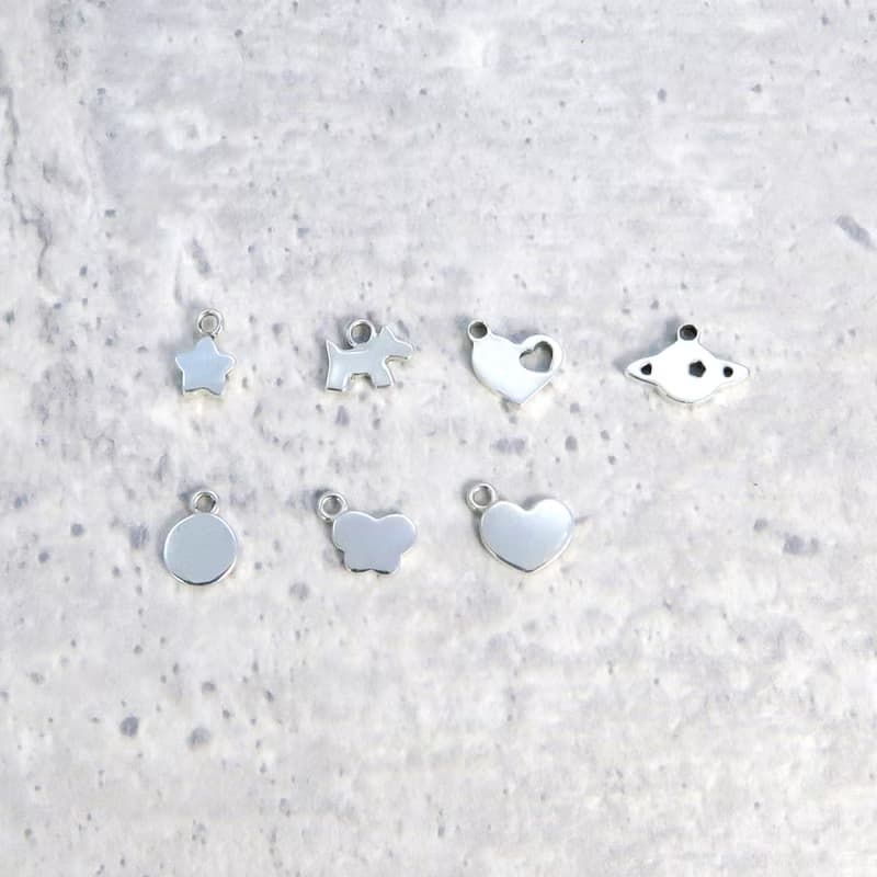 刻字訂製 自然系 石 Stone-橫 925純銀墬/項鍊