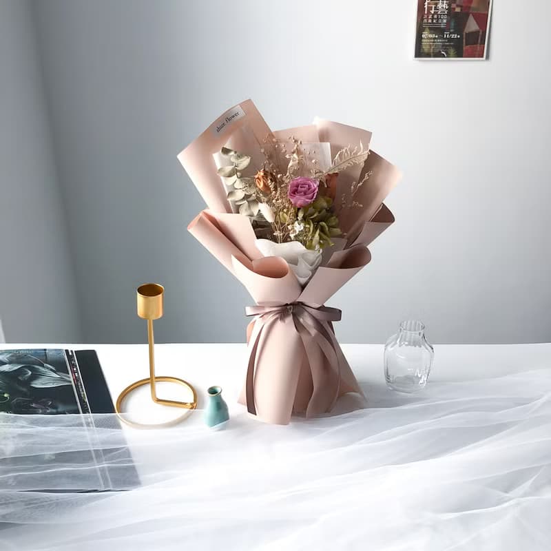 古典 小花束 永生 乾燥 花束 畢業花束 畢業禮物 母親節花束 禮物