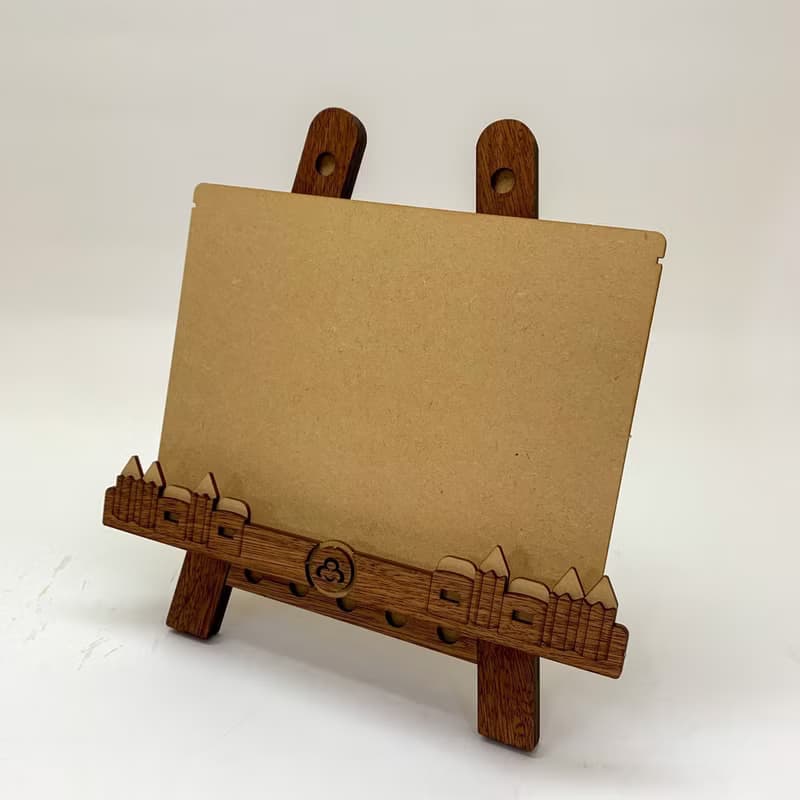 【手作DIY】迷你畫架 多功能 平板架 留言板 布告欄