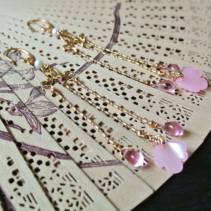 天芳耳環(共8色)- 電視劇(看見緣份的少女)戲劇同款