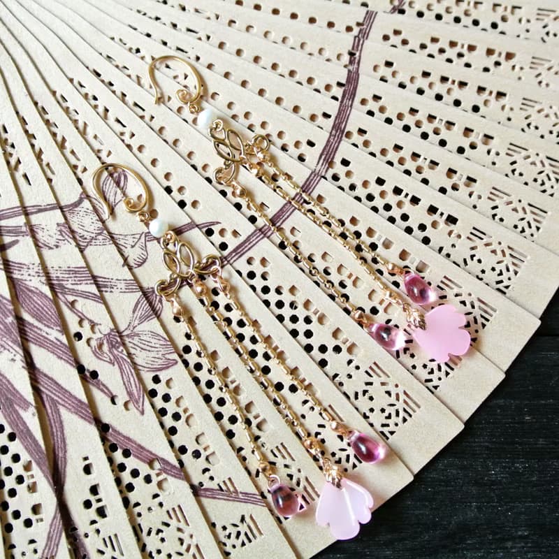 天芳耳環(共8色)- 電視劇(看見緣份的少女)戲劇同款