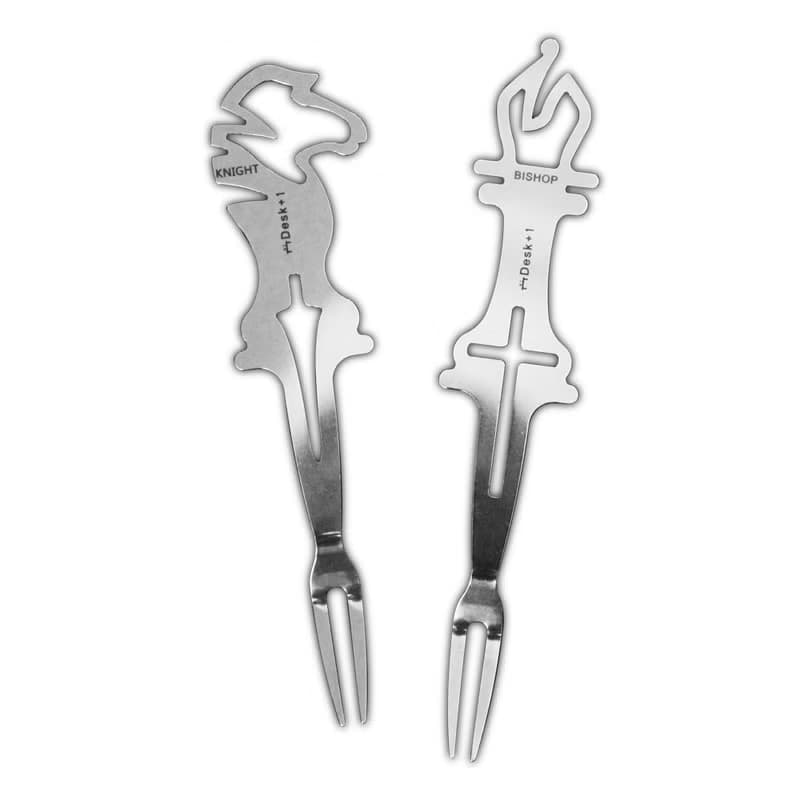 Desk+1 西洋棋水果叉 (2入)