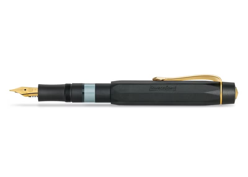 德國KAWECO AL SPORT系列PISTON活塞式鋼筆標準版 黑 (含墨水瓶)