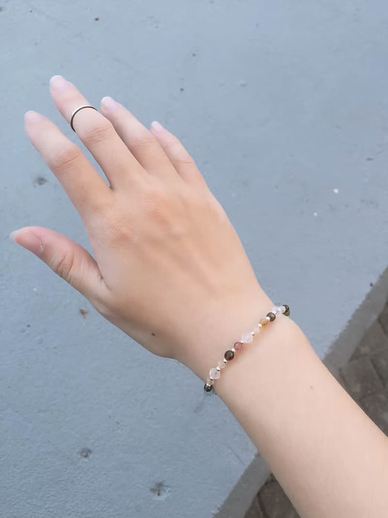 【水晶手串】多寶水晶| 天然水晶 正能量開運細手鍊