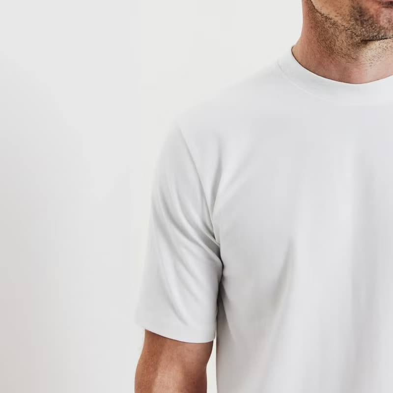 Bread & Boxers Crew Neck 經典升級圓領 Pro T - 白