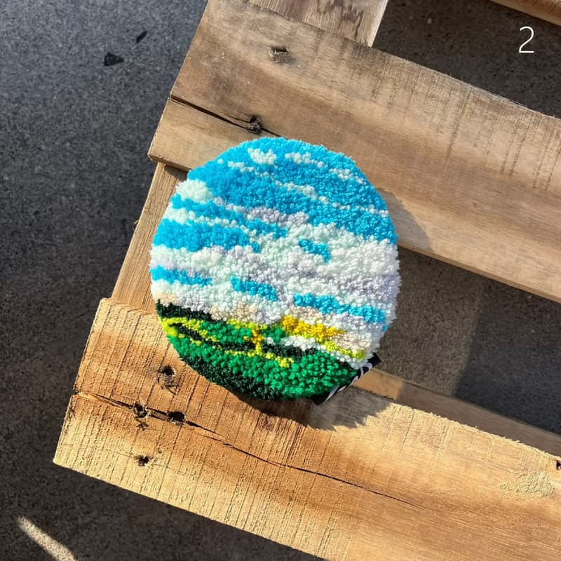 風景系列迷你小毯