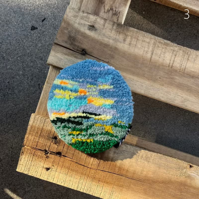 風景系列迷你小毯