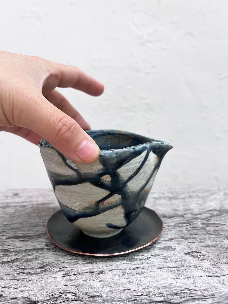 墨藍 茶海 公道杯 一五零 | 陶器皿