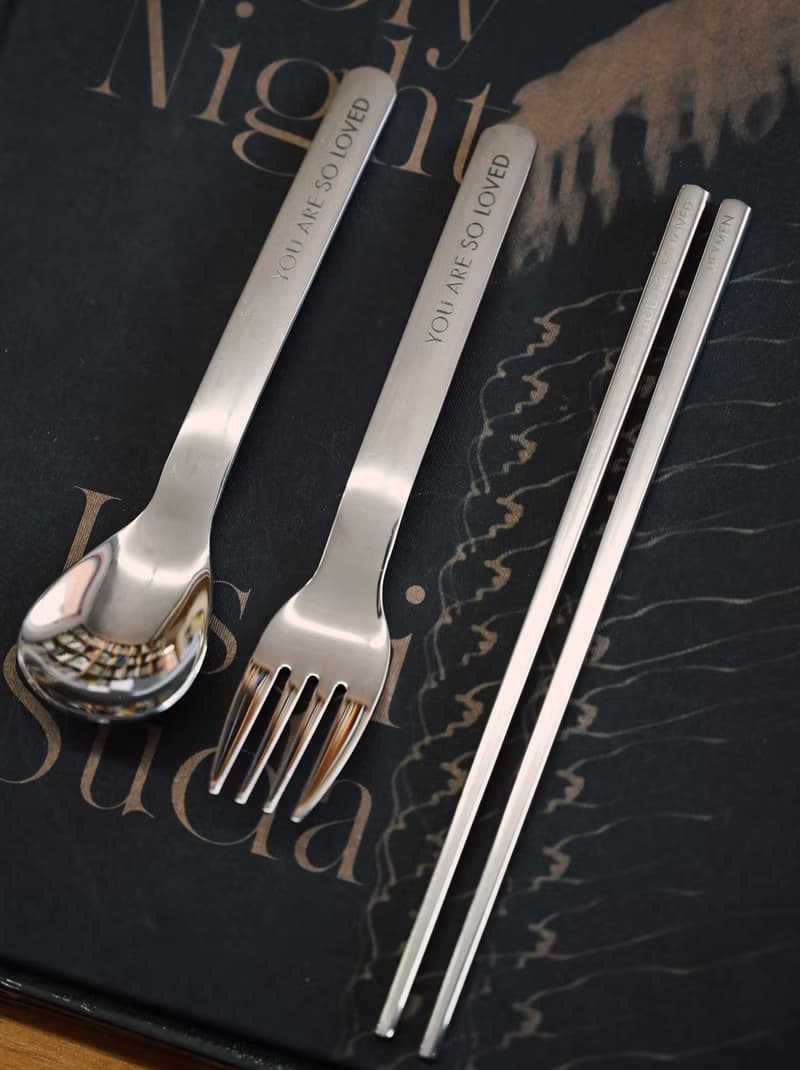 Heymen黑門 被深愛的 甜品蛋糕勺子叉子筷子美標316不銹鋼ins餐具