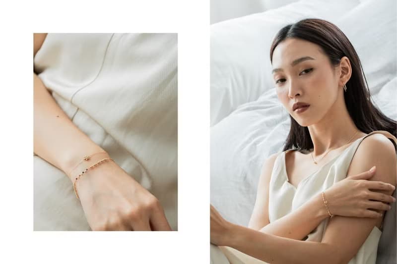 純18K 2in1  輕珠寶 手鍊