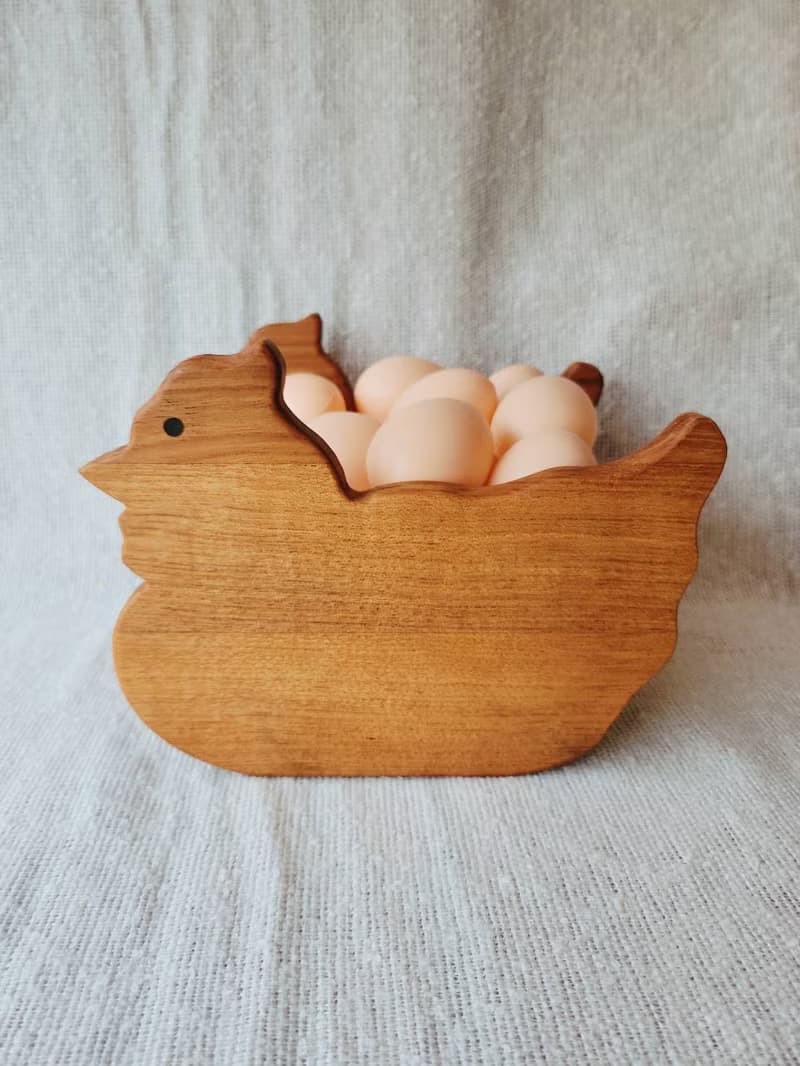 【木雞蛋架】