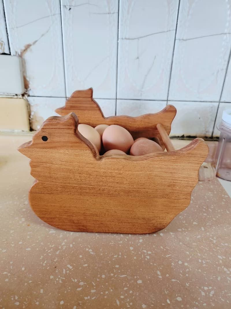 【木雞蛋架】
