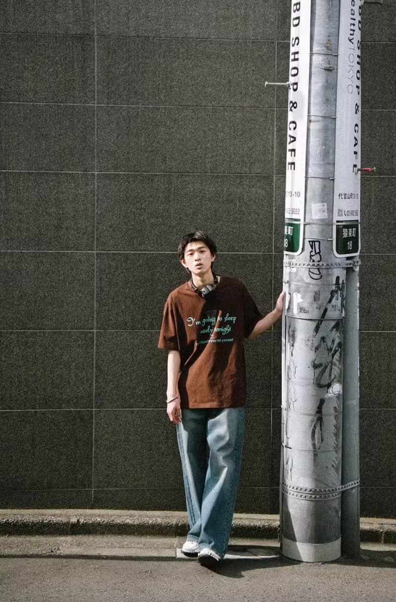 祝君好眠 日系復古短袖t恤
