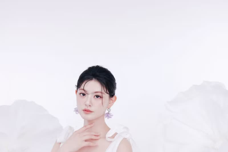 COR-DATE / 紫藤花語 / 淺紫色花瓣耳環