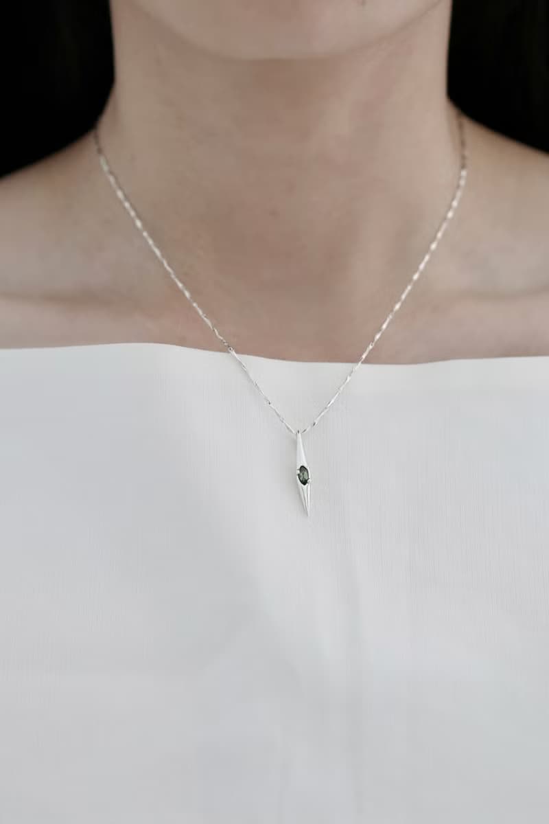 Spring Aquamarine Necklace 泉 碧璽項鍊
