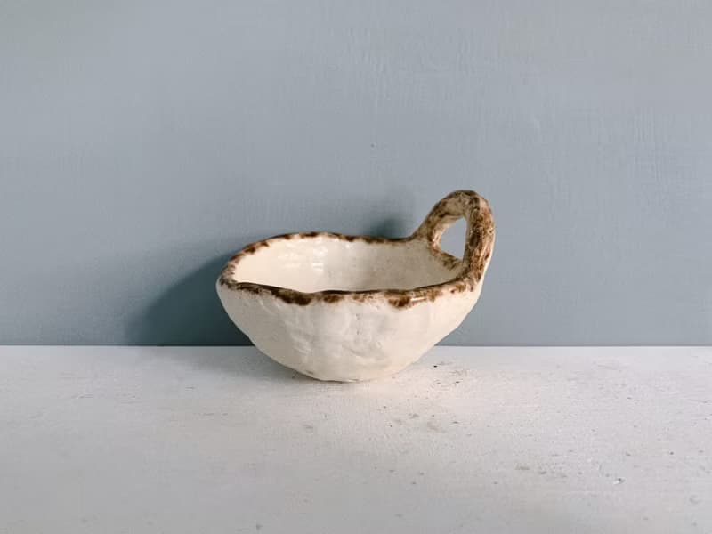 /流水滴滴/ 手捏陶瓷瀝水盆 單耳、雙耳、飛機耳