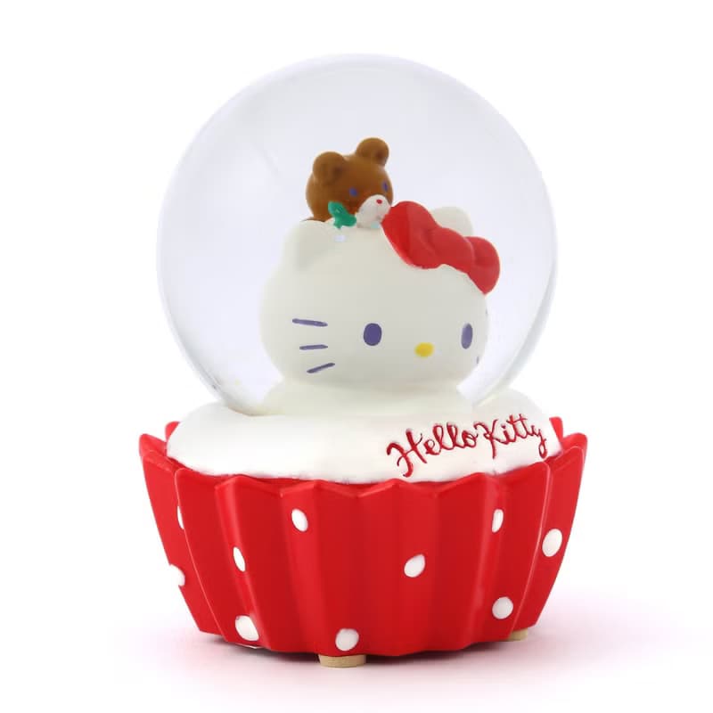 Hello Kitty 小熊甜心 水晶球擺飾 生日情人節 聖誕交換禮物 療癒